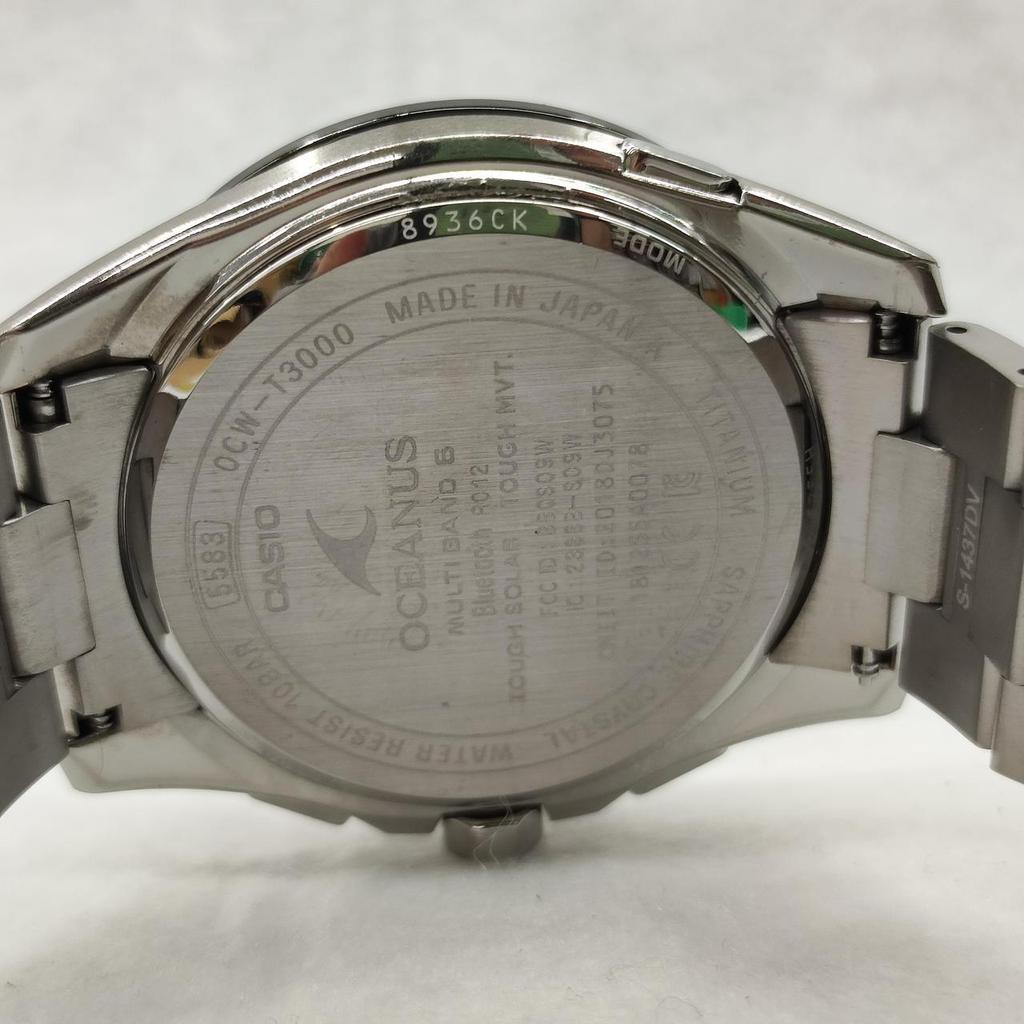 Used CASIO OCW-T3000 OCEANUS Radio-controlled Solar