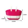Kinderfietsmand Kinderfietsmand Afneembare Drager Fietsframe Mand voor Fietsen Boodschappen Buiten Picknick Fietsen
