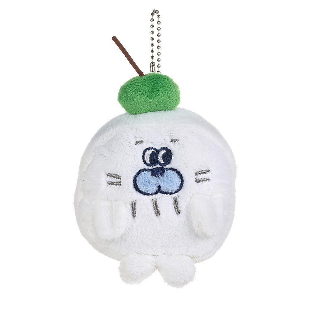 

Kawaii Pudding Seal Plush Purse Bag Money Bag Cherry Seal Bag Pendant Backpack Decor Pendant
