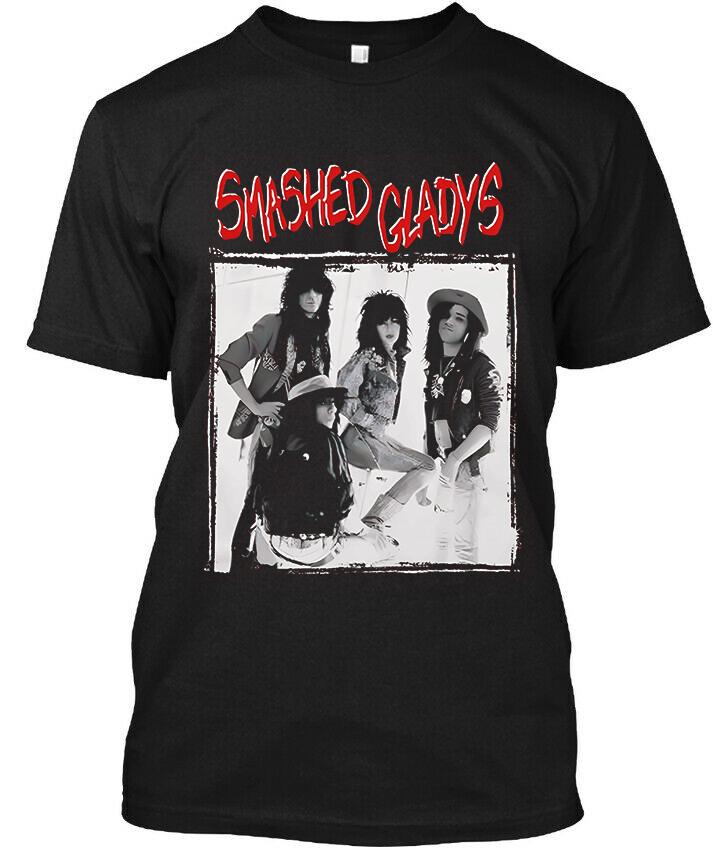 NEW POPULAR! Smashed Gladys American Retro Vintage Art Logo T-Shirt Size S-4XL Unisex T-Shirt L