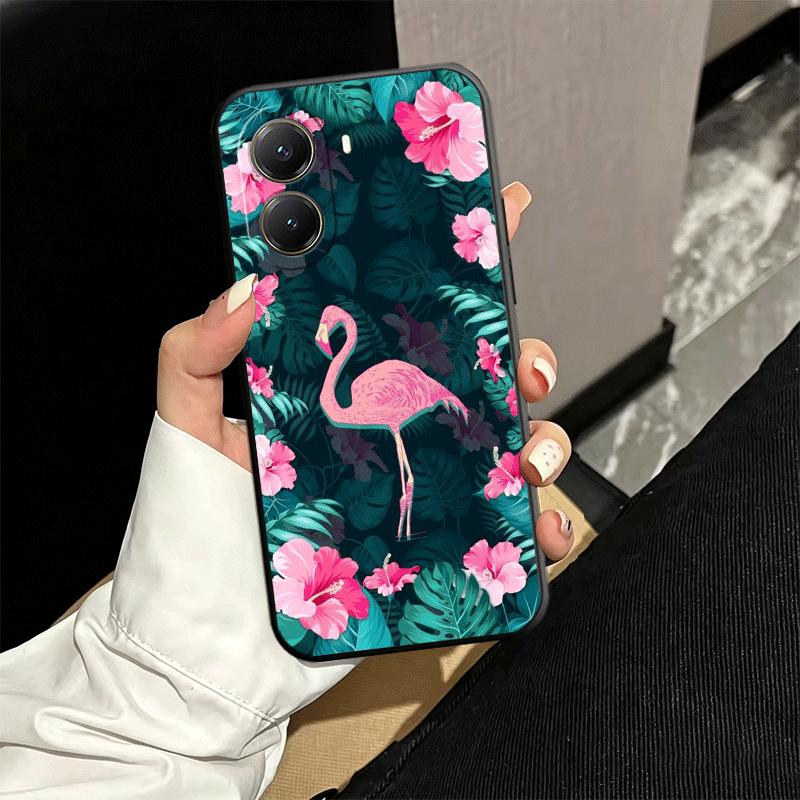 Pink Red Dreamy Flamingo Soft Phone Case for Xiaomi Poco X5 X6 X7 X8 Pro Max X3 F7 F8 Ultra M8 M7 M6 M5 Redmi 15 15C 14C 13C 12C