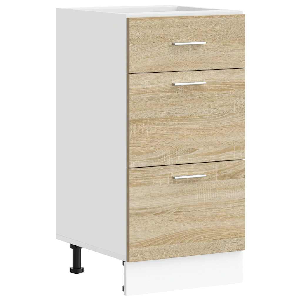 Lyon Under Cabinet In Sonoma Oak Finish 40 X 46 X 81.5 Cm Particleboard