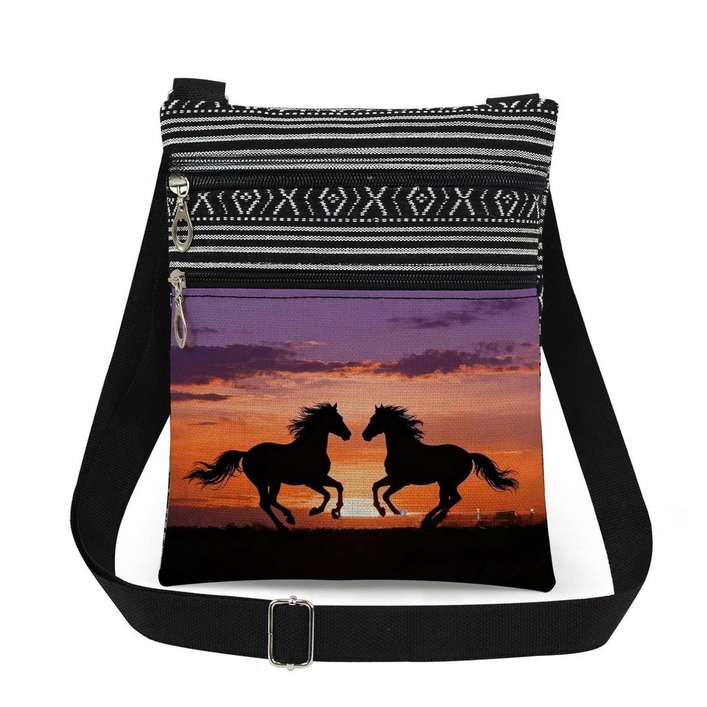 Women's Crossbody Bag Oil Painting Creative Shoulder Bag