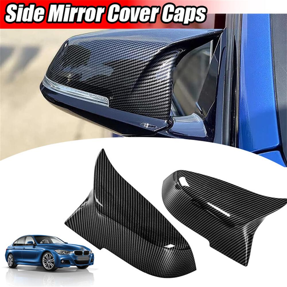 Carbon Fiber Rear Mirror Cover Caps For BMW 4 Series F32 F33 F36