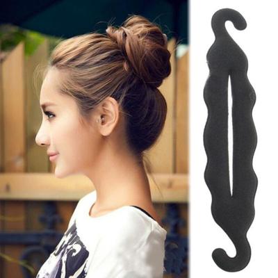 Γυναικείο μαγικό σφουγγάρι με κλιπ μαλλιών με μπούκλα Quick Messy Hairdisk Donut Bun Updo