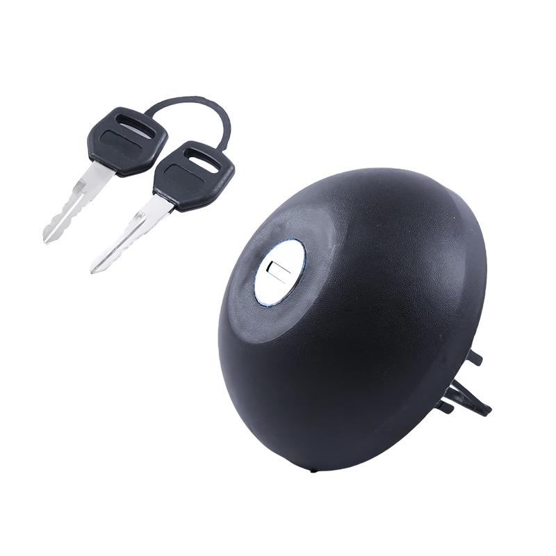 Locking Fuel Petrol Diesel Cap With Keys For Renault Kangoo Trafic 7701471585 Car Oil Filler Caps Fuel Tank Cap Black as pic