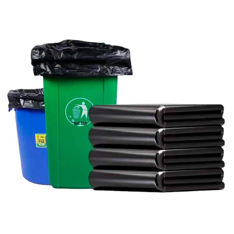 Saikeyou Black Disposable Commercial Trash Bags