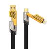 4-in-1 PD Fast Charging Dual-Head Type-C Multifunction Portable USB Cable for Laptops