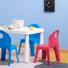 Chaise en plastique pour enfants avec dossier