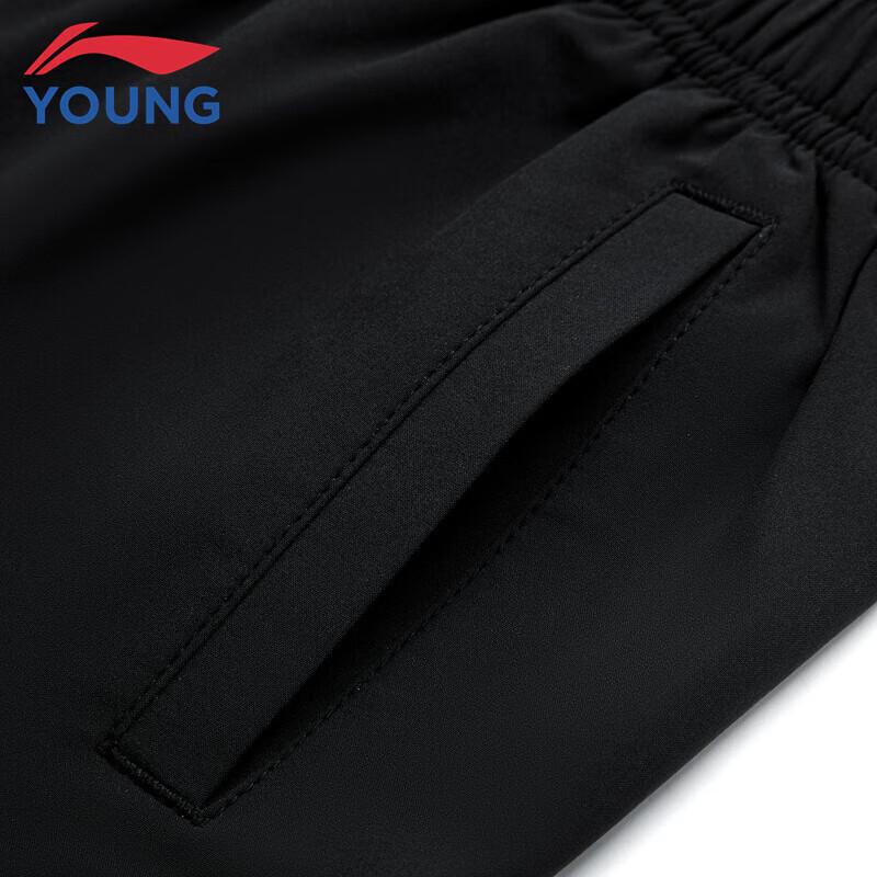 Li-Ning Kids' Quick-Dry Athletic Shorts