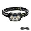 Rechageable Motion Sensor Headlight 9 Led Strong Light Headlamp Portable Fishing Camping Outdoor Head Lamp Work Flashlight