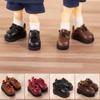 Dress Up Obitsu11 Shoes With Shoelace Cowhide Dolls Shoes Kids Toy Doll Leather Boots 1/12BJD