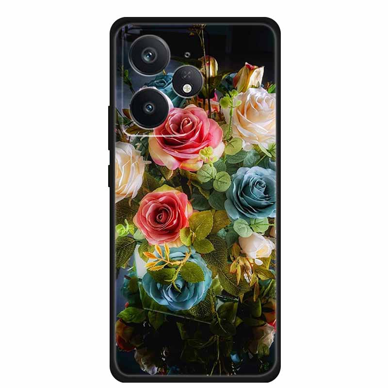 Phone Case For Realme Neo 7 Back Cover Case Shockproof Black Silicone Soft Funda For Realme Neo7 5G Case Coque Shockproof Capas
