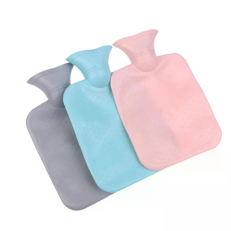 1000ML Hand Warmer Hot Water Bottle Injection Water Heating Reusable PVC Warm Kettle Warm Bed Hot Water Bag Girl Winter