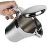 Gravy Jug Stainless Steel Double Insulated Steak Sauce Jug with Lid Portable Juice Tomato Sauce Jug Dining Table Seasoning Tools