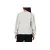 Nike Sportswear Solid Logo Ribbed Crewneck Loose Fit Sweatshirt Kids Sweatshirt White FN8652072