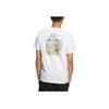 Adidas Neo Cartoon Print Crew Neck Sport T-Shirt Unisex Tops White HC9741