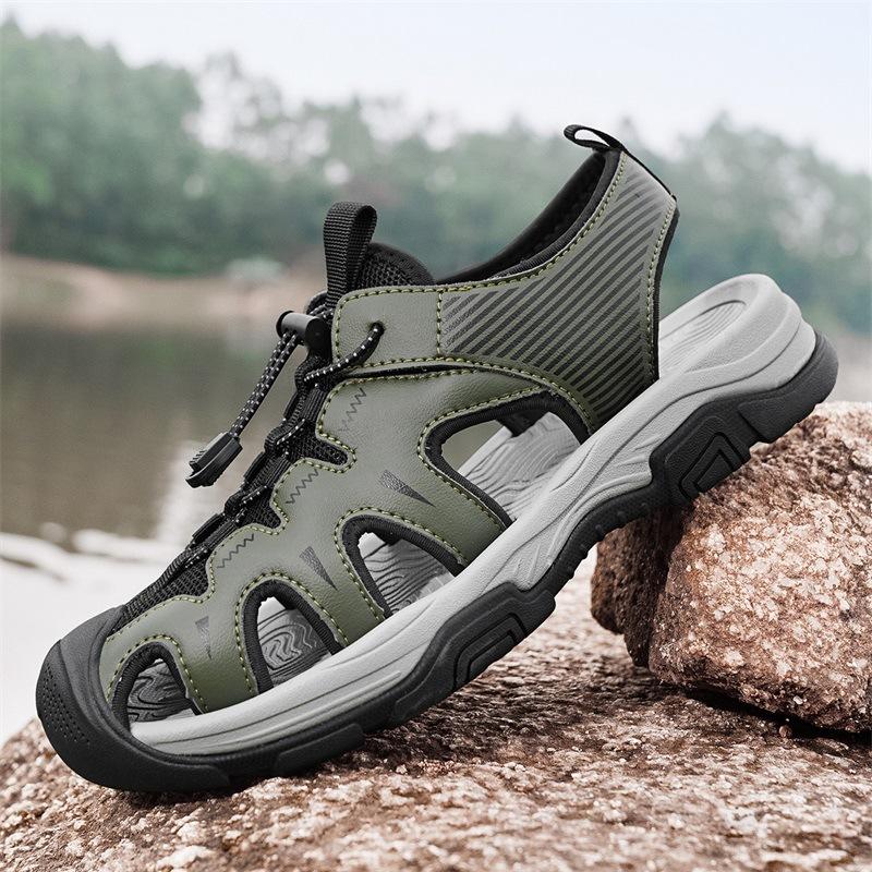 Men's Trendy Casual Headband Breathable Sandals Summer Sports Versatile Beach Shoes