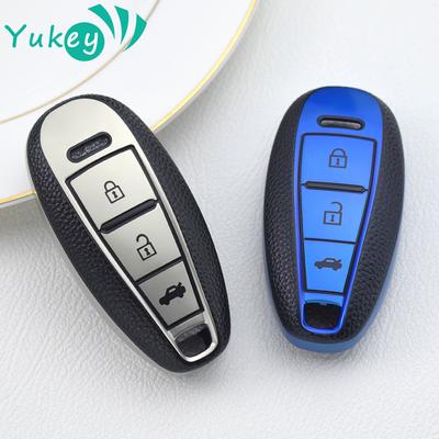 2 3 Button TPU Key Fob Cover Case Shell Set Protect Skin Holder for SUZUKI Swift Sport SX4 SCORSS Grand Vitara Keyless Remote