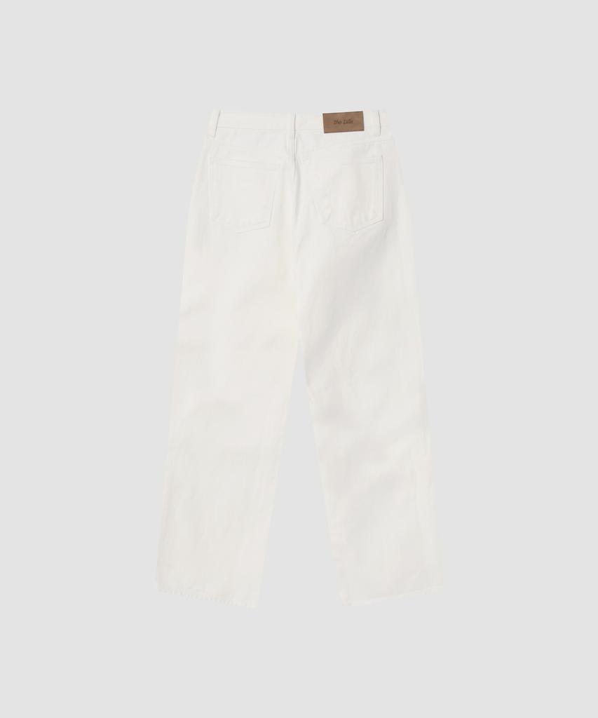 Deolil Semi Wide Denim_Ivory