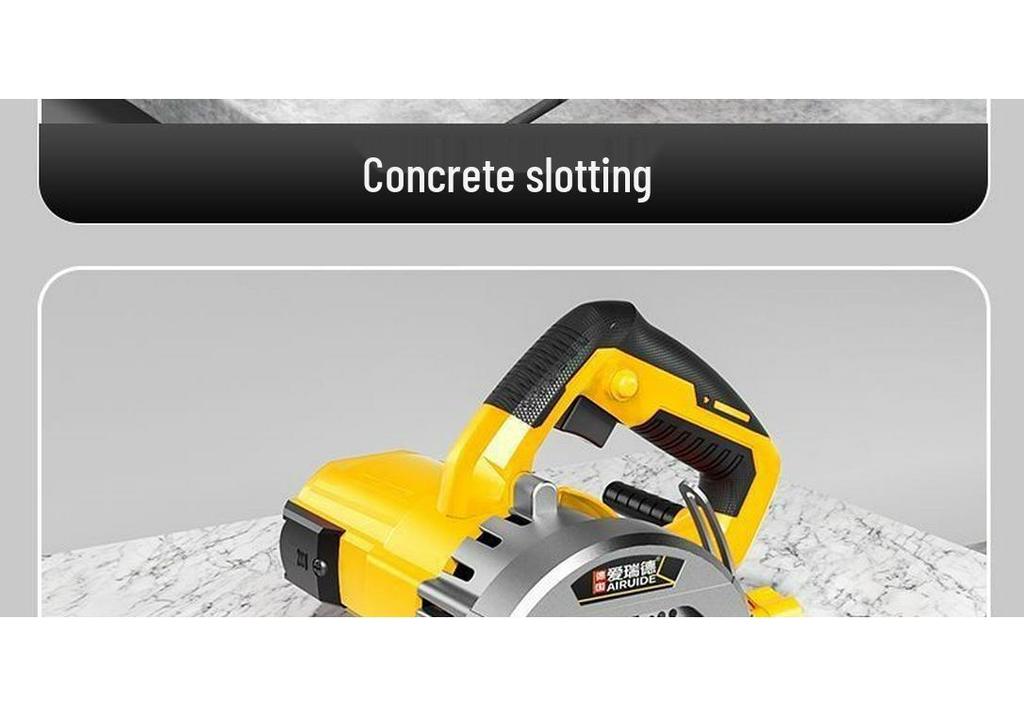 High-Power Multifunctional Handheld Electric Saw for Tile, Stone, Metal, and Marble Cutting
