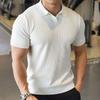 Herren Freizeithemd mit Kragen für Sport und Fitness, kurzärmlig