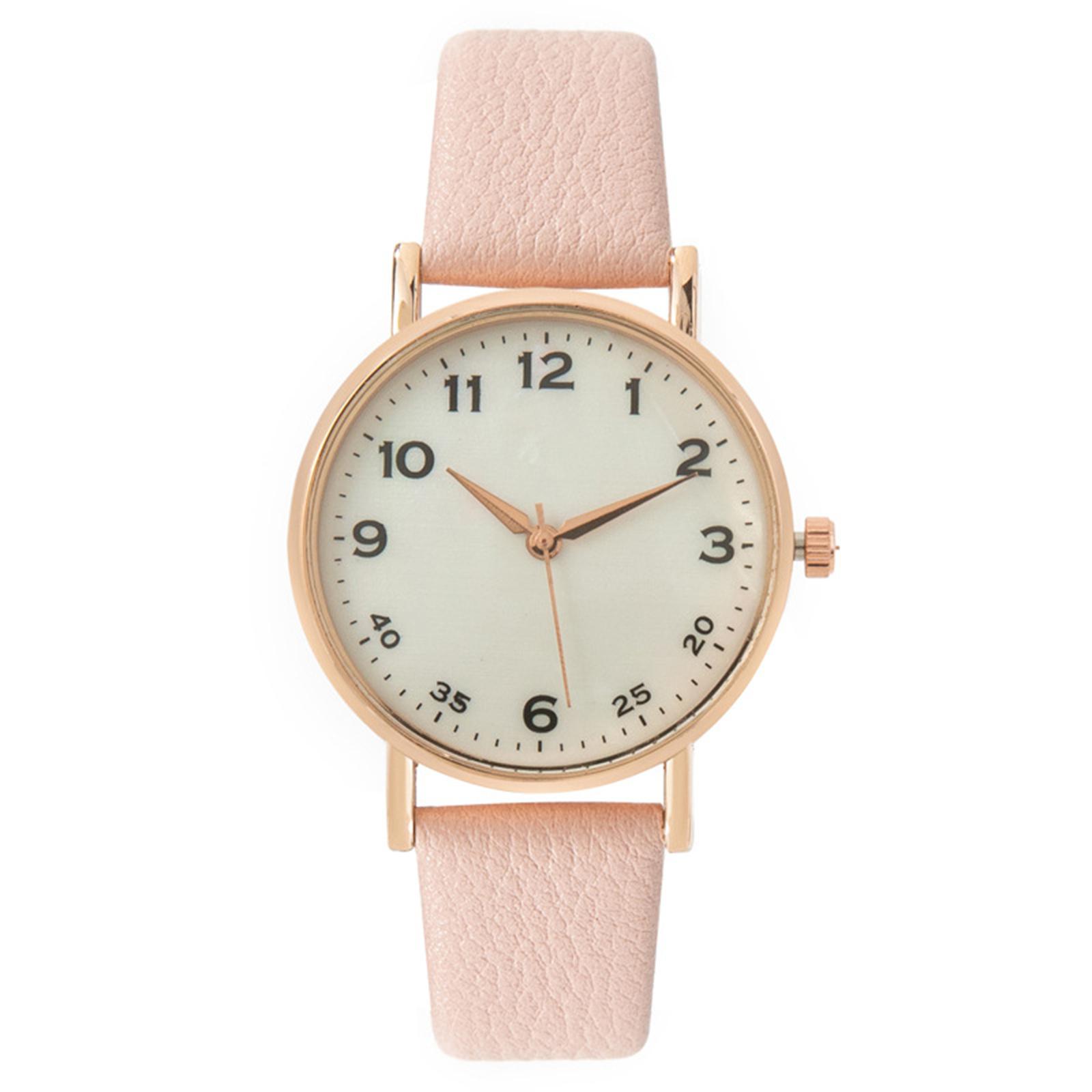 

Женские модные кожаные часы One Size