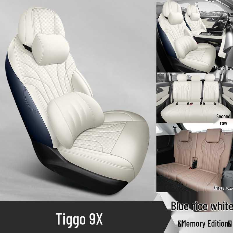 Chery Tiggo 9 & 9x Sitzbezüge: Vollumrandung, Ganzjahres, Fünfsitzer-Kissen
