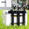 Booms Fishing TB1 Rod Holder, Rod Stand, Fishing Tackle Storage, Boat Supplies, Tube Holder (Black, 6 Tubes)