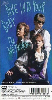 CD TM NETWORK  DIVE INTO YOUR BODY  108H3130 Epic 1989 Japan Dance  Electronica Used