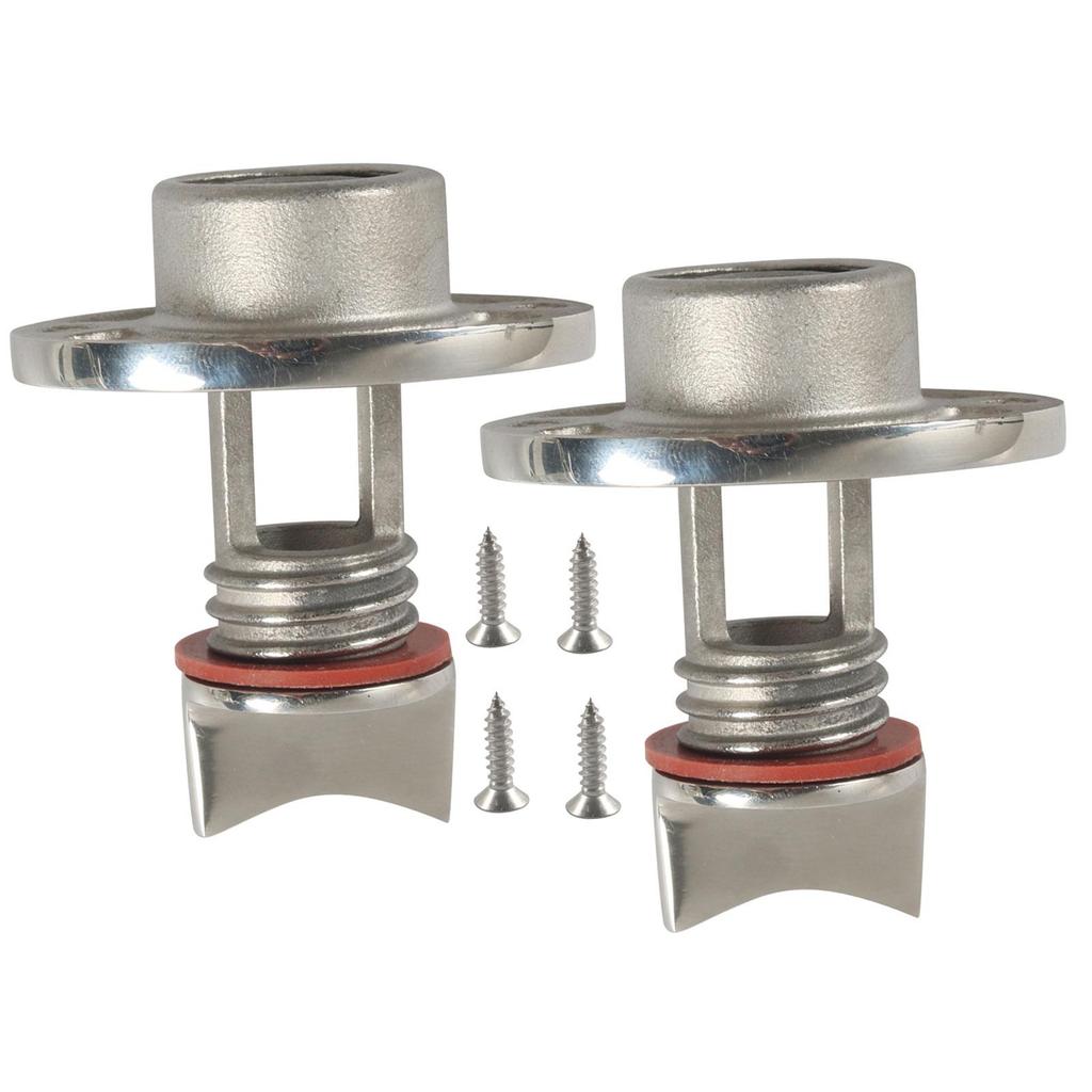 Marine Drain Plug Easy Installation Replaces High Reliability Wear Resistant Spare Part Fits 1 inch Hole for Boat Dinghy