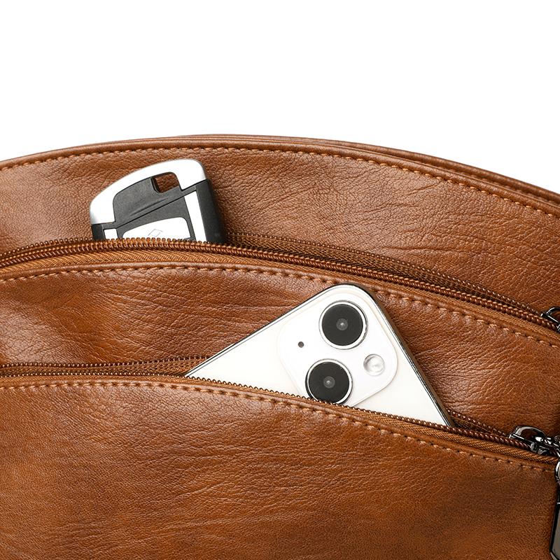 Retro small bag New fashion women's bag Trend women's shoulder bag Casual simple messenger bag