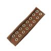Headband Punk Style Rock Air-eye Decor Hair Band Elastic Fabric Eyelets Punk Headwrap Hair Accessory