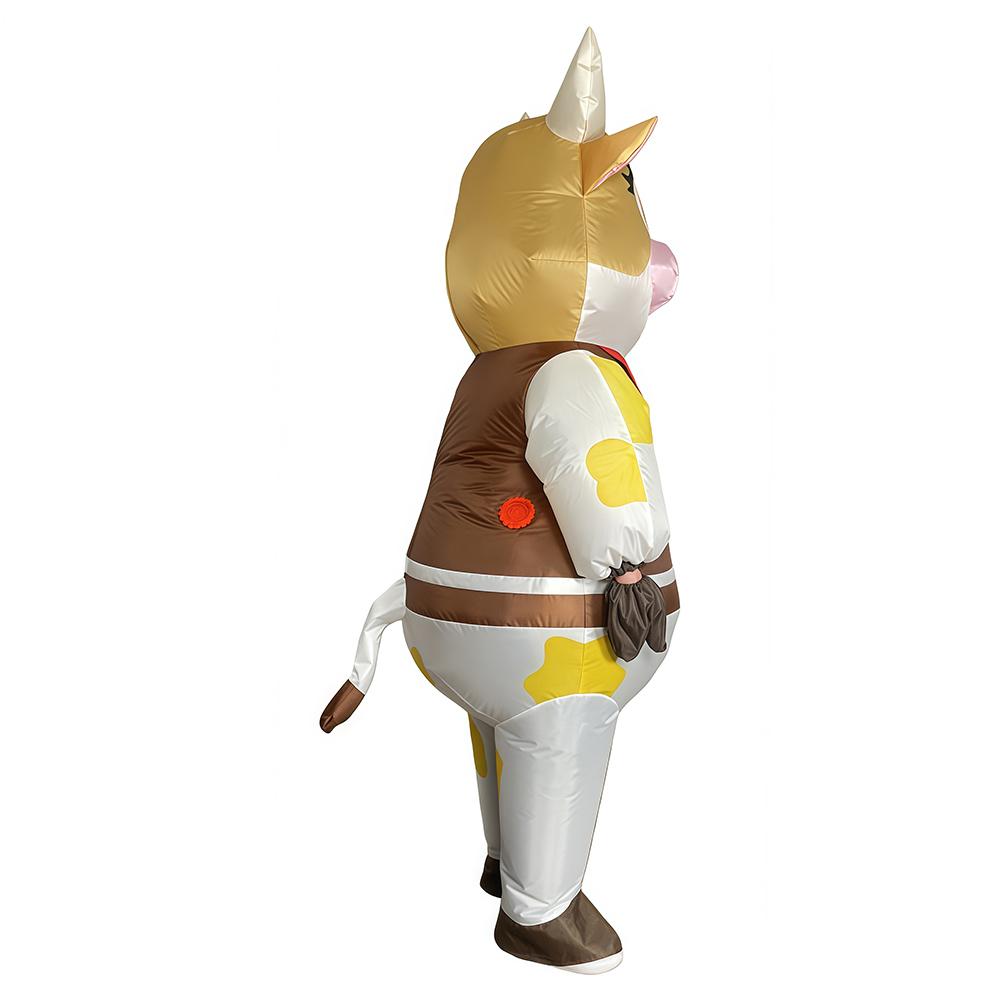 Inflatable Western Cowboy Cosplay Costumes Dress Up Party Holiday Carnival Halloween Carnival Suit Jumpsuit