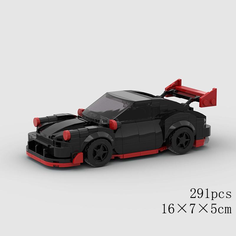 

Miata MX-5 NA M3 MOC Car Speed Champions Super Race F1 Vehicle Model Building Block Technical Racing Brick Christmas Gift City