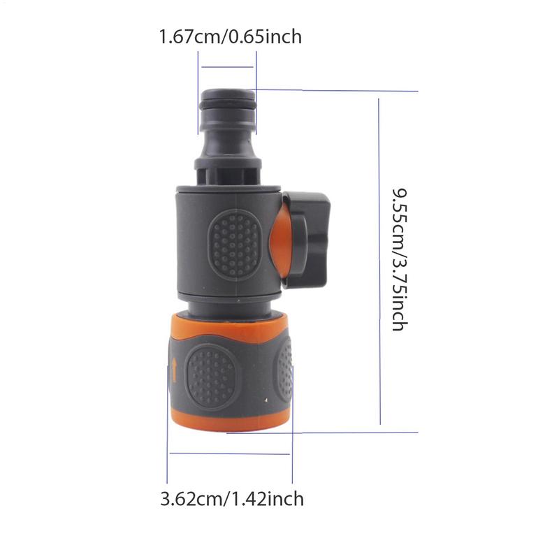 Garden Hose Adapter Faucet Quick Connector Valve Ball Valve Accessories Watering Gun Adapter Drip Irrigation System Adapter