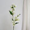 Fake Flowers Bouquet Bendable Silk Fake Flowers Vase Arrangement Flowers Realistic For Photography Props Home Decoration Office