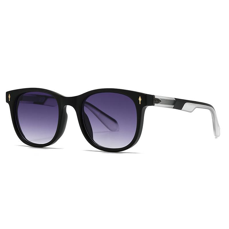  New Fashion Brand Design Shades UV400 Trending Rivets Women Luxury Sun Glasses Retro High Quality Pilot Men Sunglasses