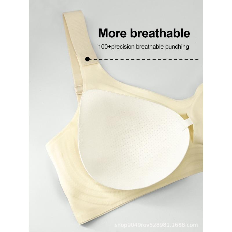 Women Wireless Comfortable Push Up Seamless Breathable Back Beauty Sports Bra