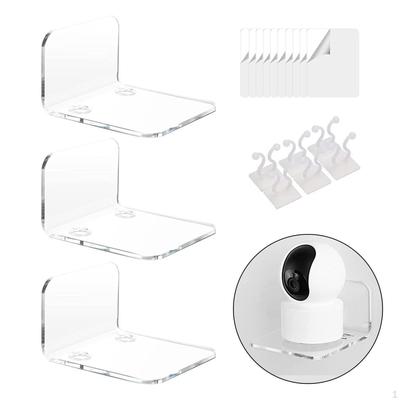 Acrylic Floating Shelves Multi-Function Plant Wall Mount Monitor for