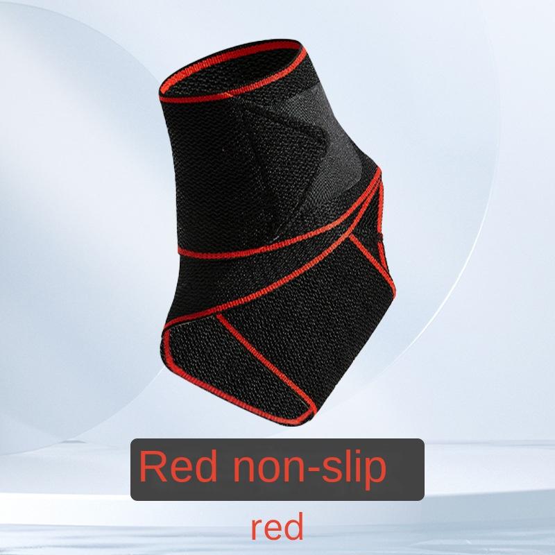 Curea de gleznă unică, anti-alunecare, respirabilă și rezistentă la entorsă, înfășurată în jurul gleznei. Protecție pentru fotbal, alergare, badminton, baschet, pentru picioare.