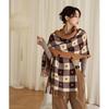 1PC Women's Autumn and Winter Heart-Patterned Scarf, Women's Plaid Comfortable Scarf, Thick Large Blanket Shawl Scarf