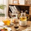 All-Glass Smart Touch Electric Tea Brewing Pot and Stewing Cup Gift Set