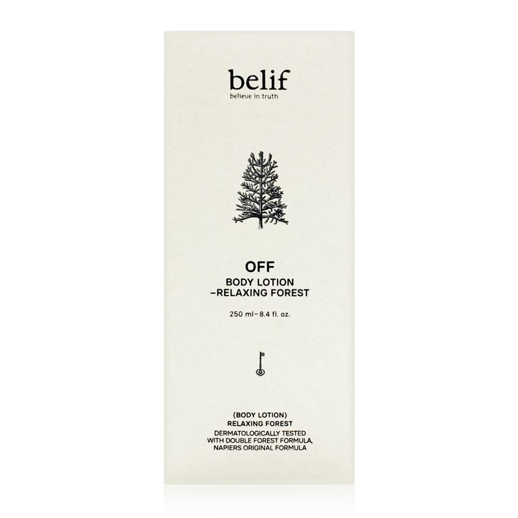 belif Off Body Lotion Relaxing Forest 250ml X 2