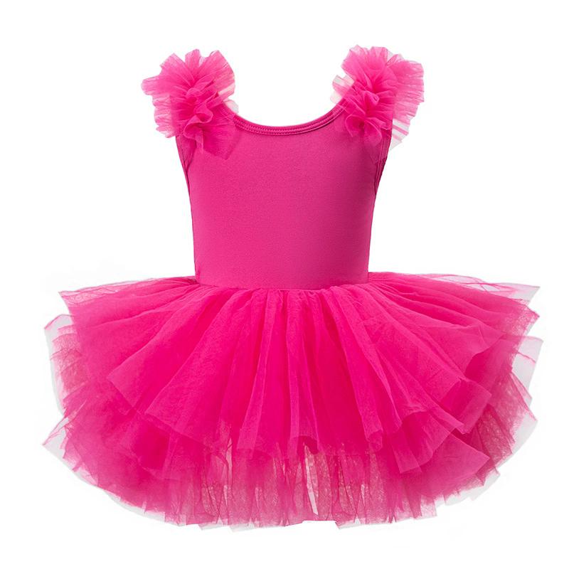 Summer Kids Dress Tutu Ballerine Children Clothing Vestidos Girl Ballet Leotards Dance Gymnastics Thin Ballet Girls Dresses