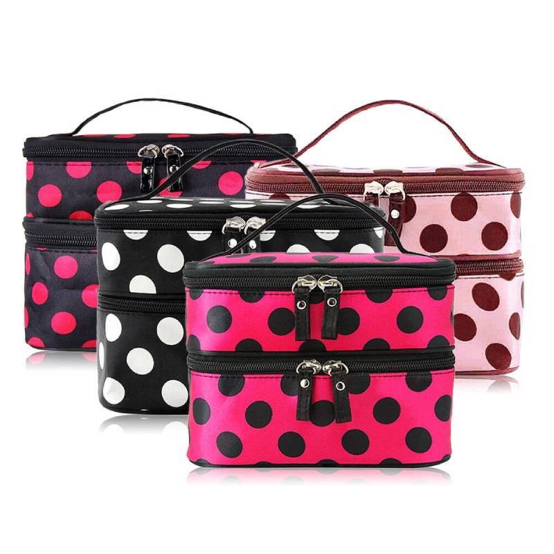 Bag Double Makeup Large Capacity Toiletries Storage Bags Tote Fashion Handbag