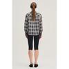 Huit [26ss] Ultra Lightweight Sheer Check Shirt Htwsu6j04t