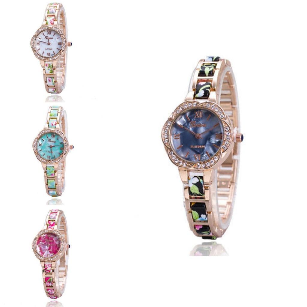 Stilvolle Damenmodeuhr mit Legierungsgehäuse und Ein-Faltschließe zum Verschenken