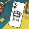 King Queen Art Case For Realme C67 C75 C61 C55 C53 C51 C21Y C25S 10 11 12 13 14 Pro Plus GT 6T 6 5 GT7 Pro