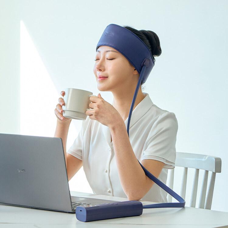 Pulio Hava Guasha Saç Derisi ve Baş Masaj Aleti - Hava Sıkıştırma ve Isı Terapisi ile Kablosuz Stres Giderici